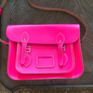 Pink Cambridge satchel
